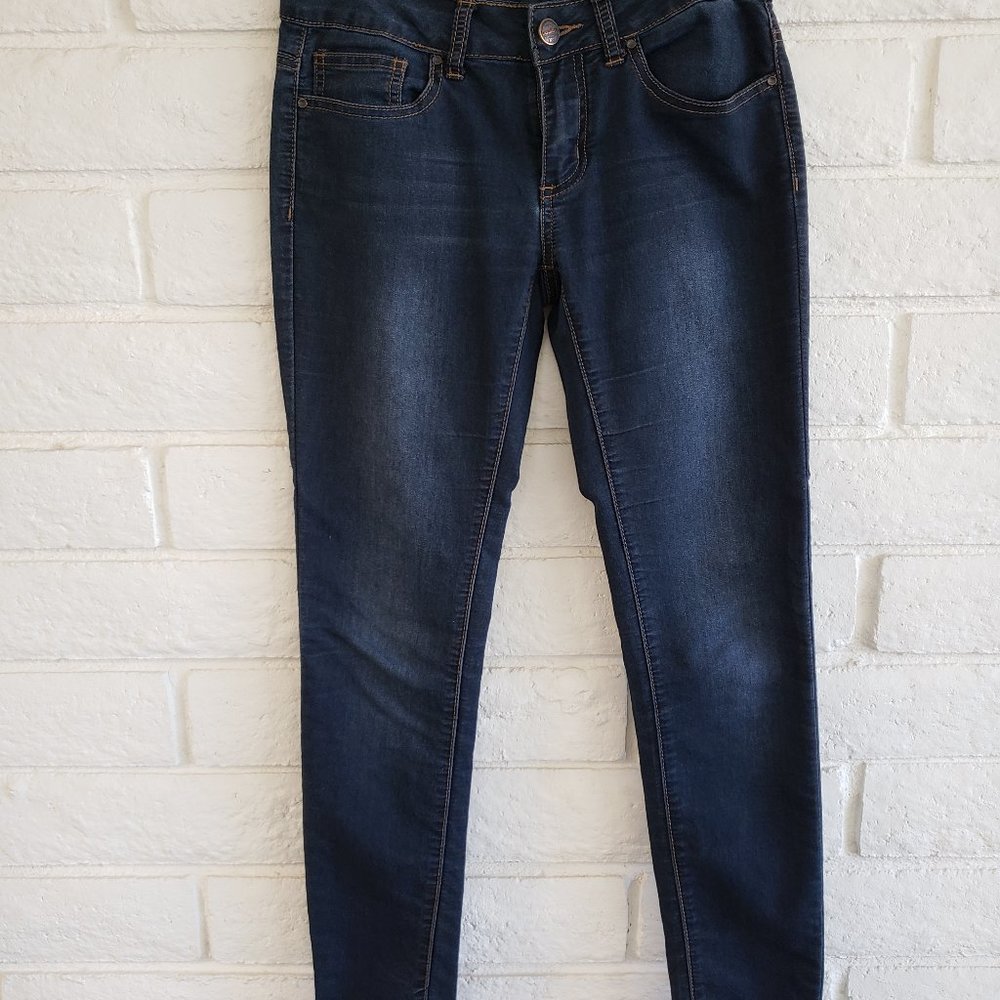 Dark Denim Womens Skinny Jeans Sz 3